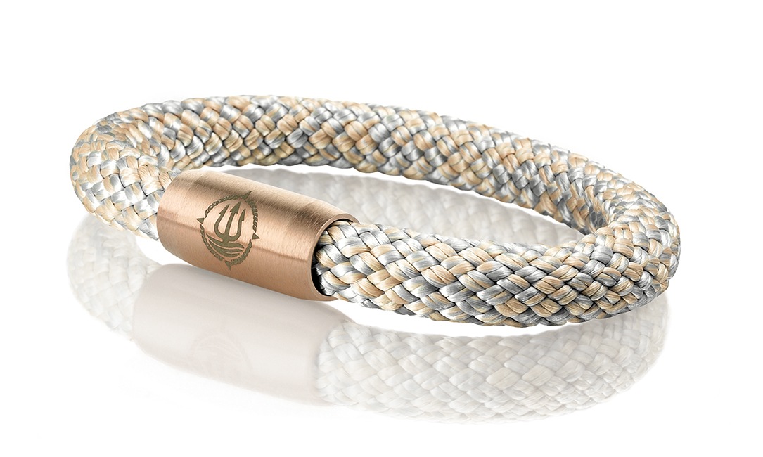 Einfach Anlegen! Maritime Armbänder aus echtem Segeltau und Leder