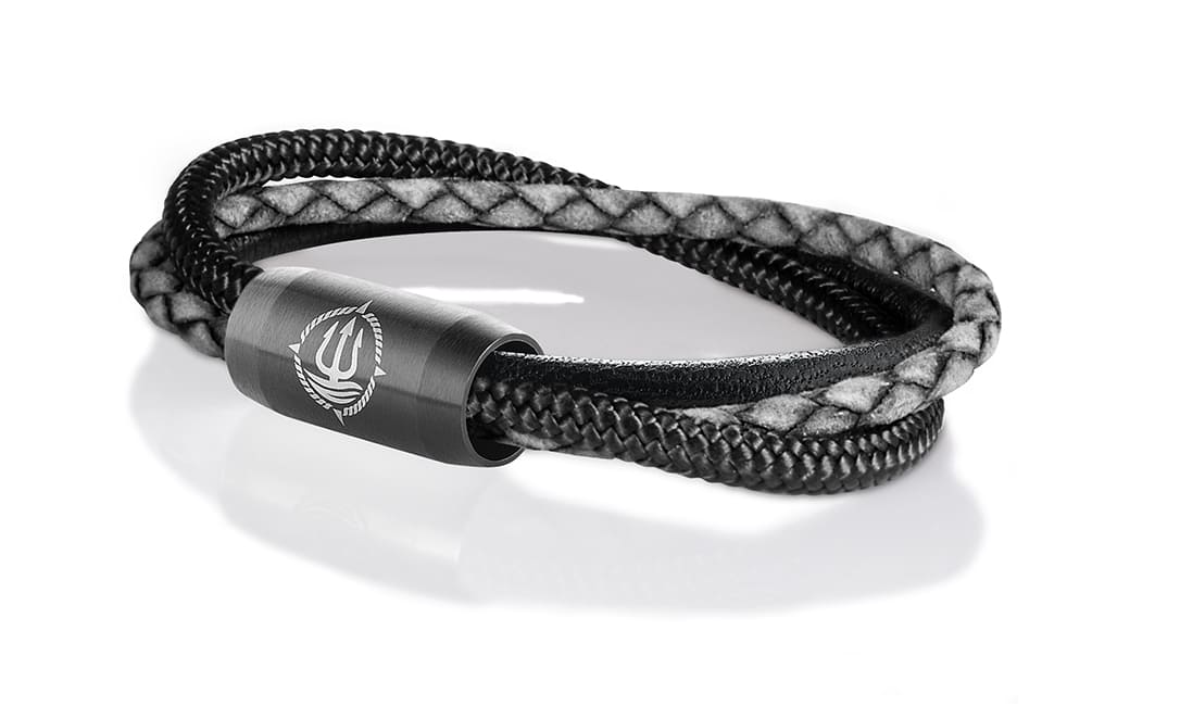 Einfach Anlegen! Maritime Armbänder aus echtem Segeltau und Leder