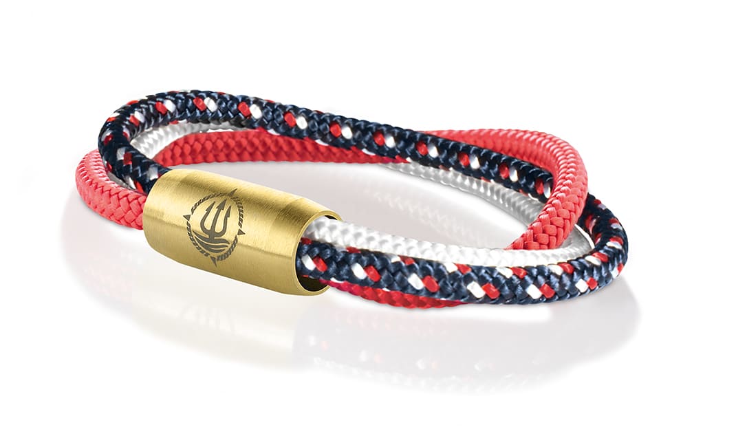 Einfach Anlegen! Maritime Armbänder aus echtem Segeltau und Leder